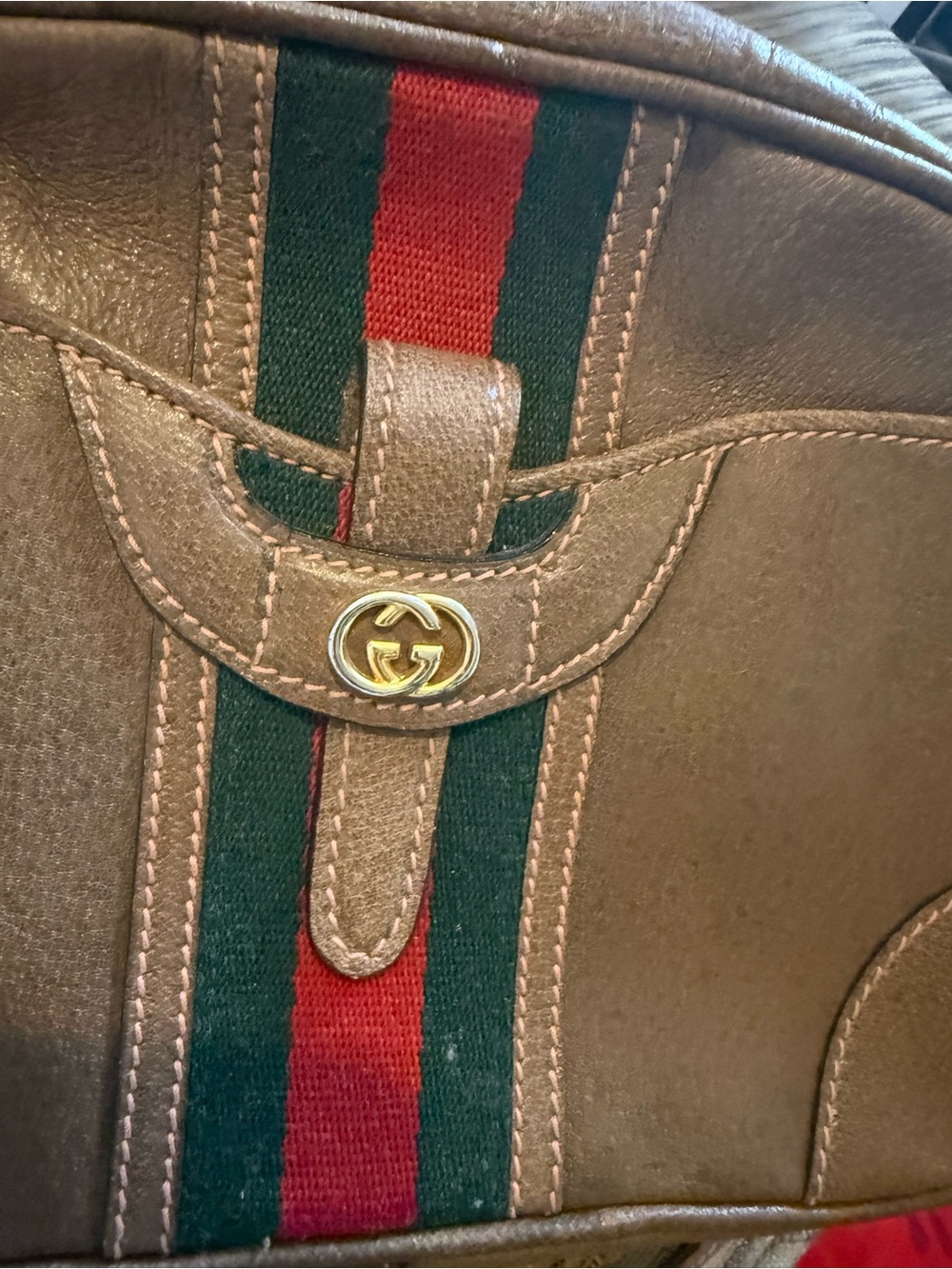 Vintage Gucci Sherry Crossbody / Shoulder Bag - Picture 6 of 8